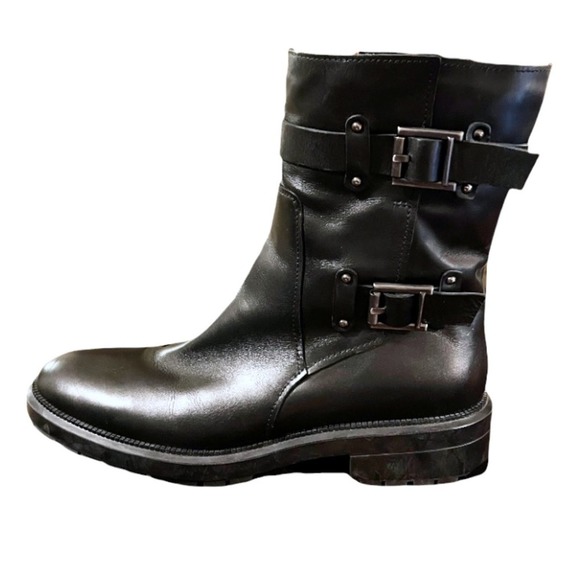 Aquatalia Leonie Women's Weatherproof Leather Boots sz. 10 - Picture 2 of 7